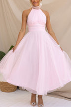 Sofía Aesthetic Dress with Long Skirt Elevated Occasion Wear