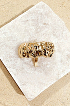 Geometric Metal U-Pin Hair Cuff