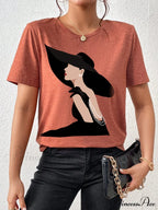 Figure Graphic Tee