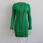 Flared Sleeve Dress