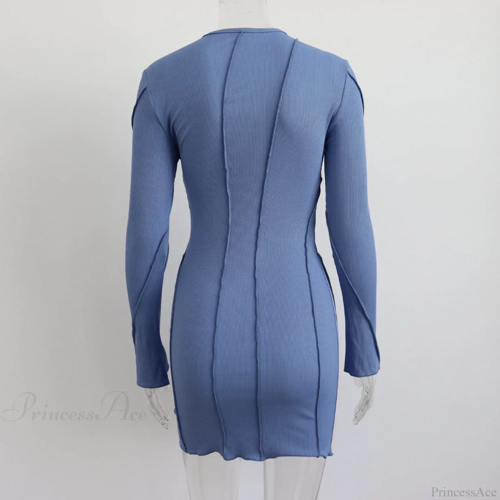 Flared Sleeve Dress
