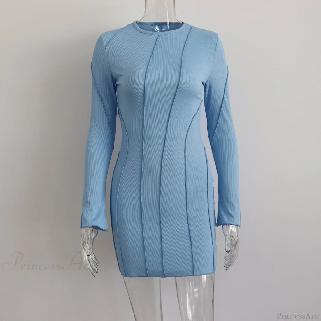 Flared Sleeve Dress