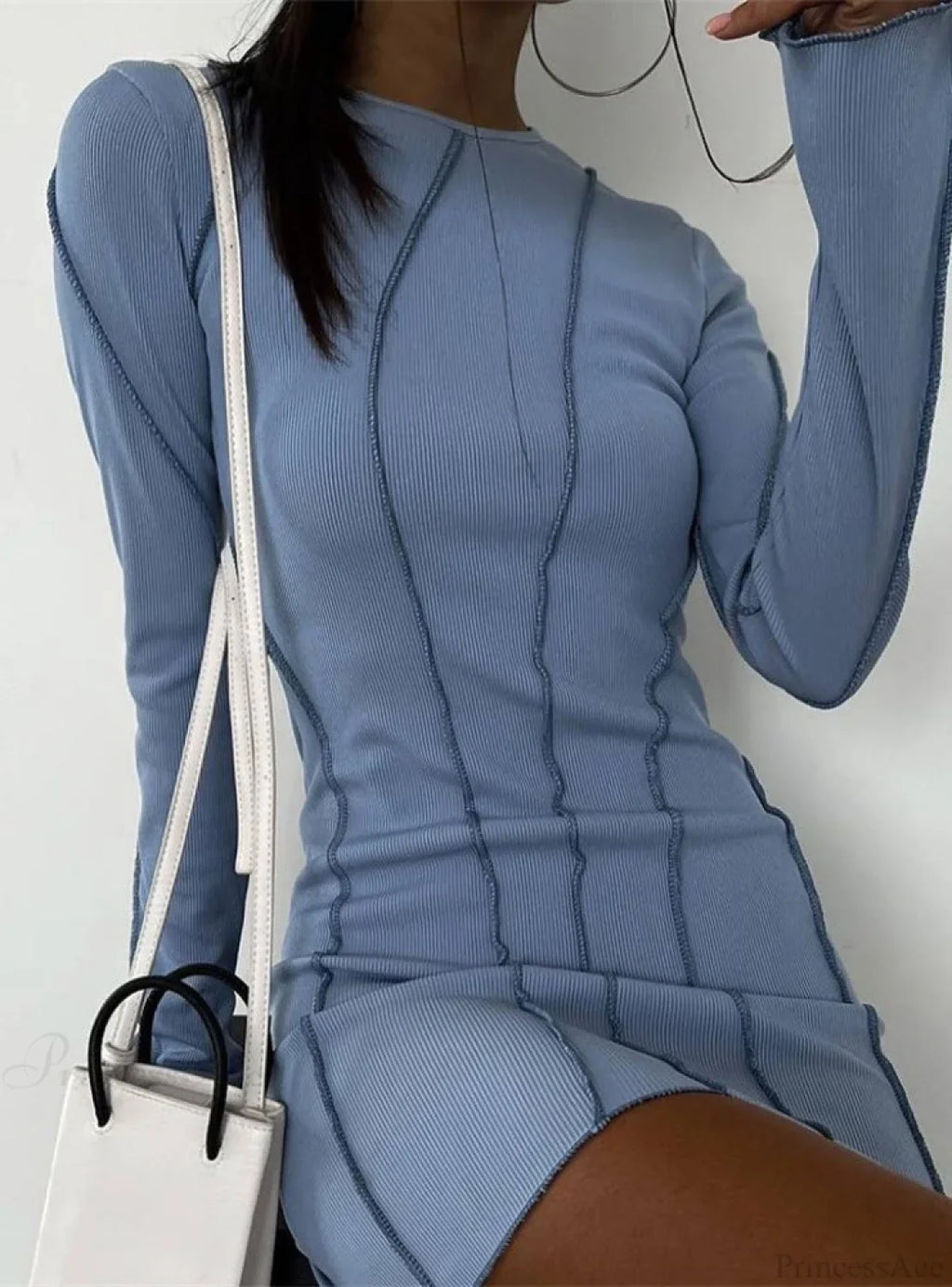 Flared Sleeve Dress