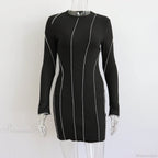 Flared Sleeve Dress