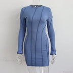 Flared Sleeve Dress