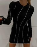 Flared Sleeve Dress