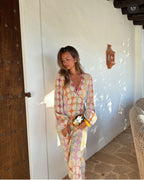 Gladys Chic Boho Maxi Dress Silhouette Collection