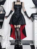 Flirtatious Bandage Corset Midi Dress