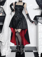 Flirtatious Bandage Corset Midi Dress