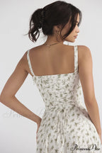 Floral Elegant Print Sundress