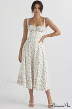 Floral Elegant Print Sundress