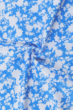 Floral Print Cami Tie Slim Elegant Mini Dress