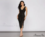 Florence Heat Stylish Stone Midi Dress