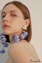 Flower Elegant Drop Earrings