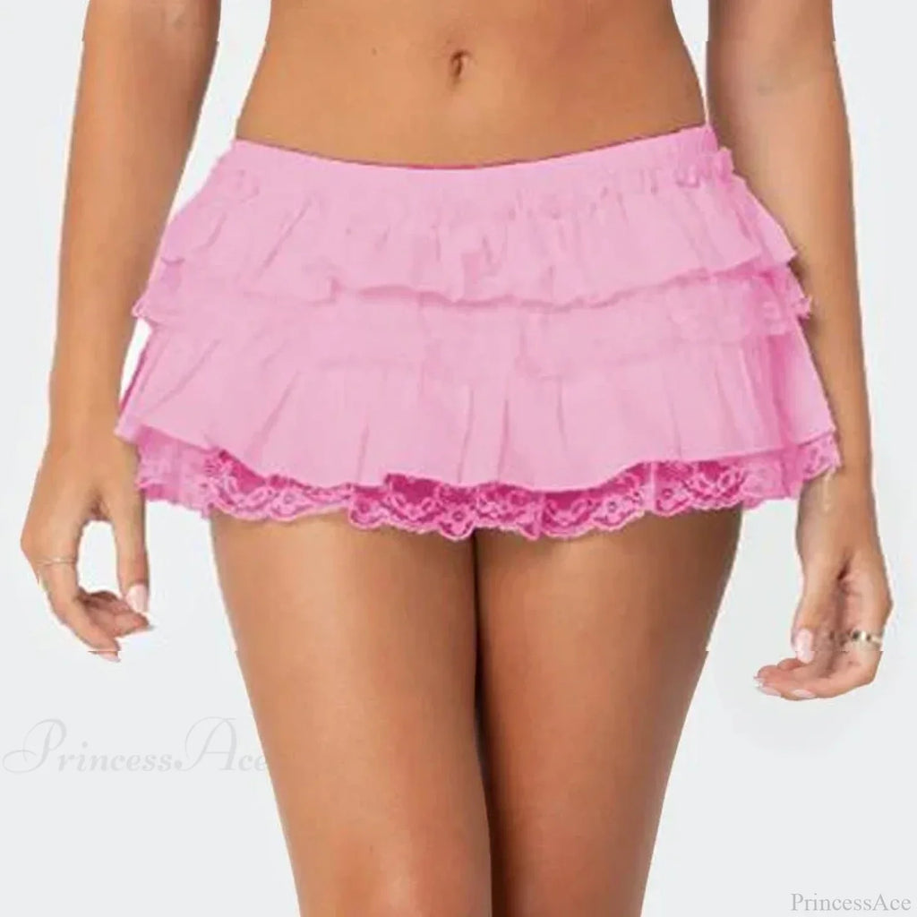 Flowy Ruffle Tiered Bloomer Skirt