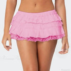 Flowy Ruffle Tiered Bloomer Skirt