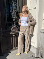 Forever Elegant Blazer Oat