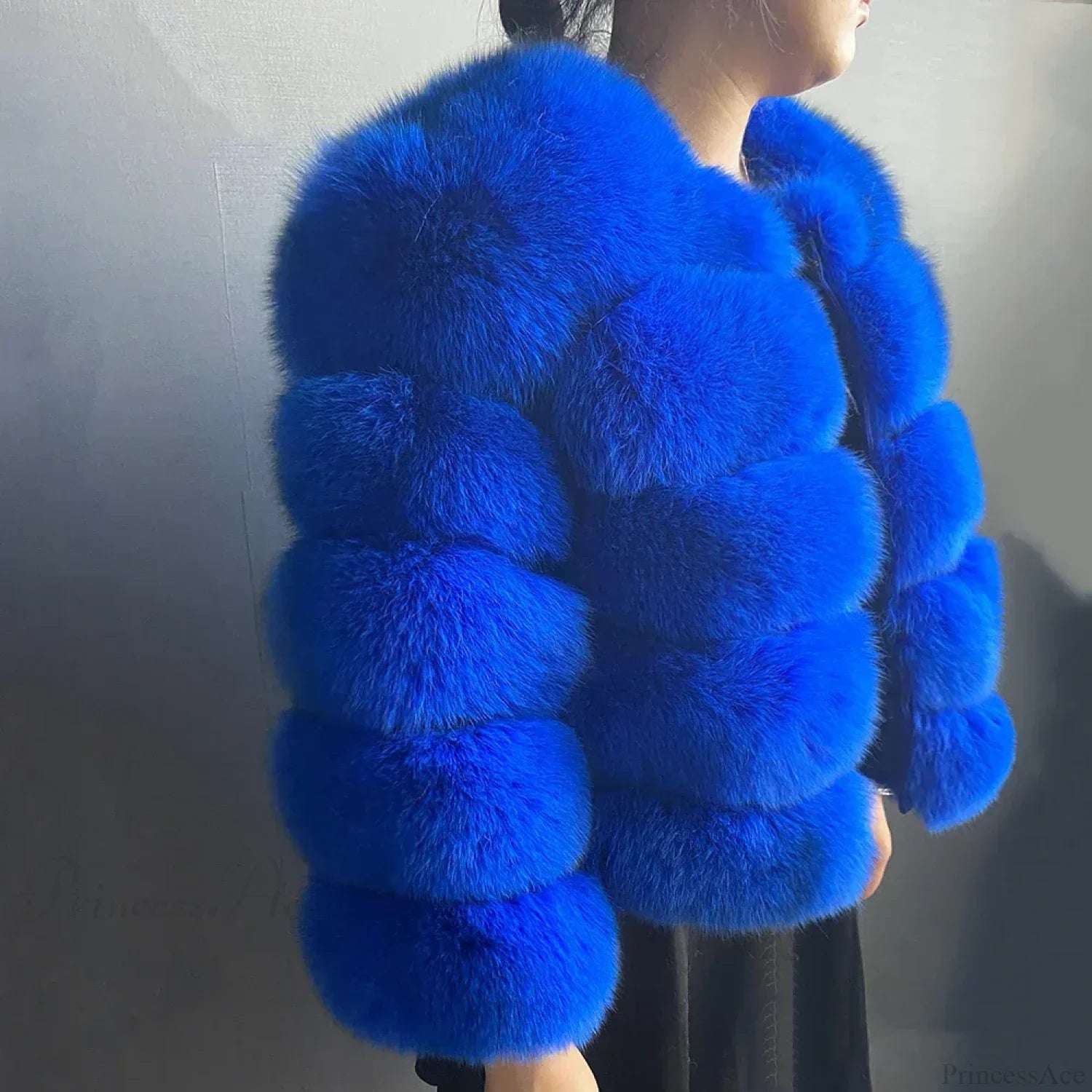 Fox Fur Winter Cold Weather Coat