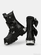 Fresh Punk Platform Gothic Lace Up Boot