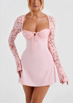 Frida Mini Dress - Pink