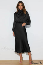 From The Source Charming High Neck Bridal Dress