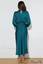 From The Source Charming High Neck Bridal Dress