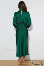 From The Source Charming High Neck Bridal Dress