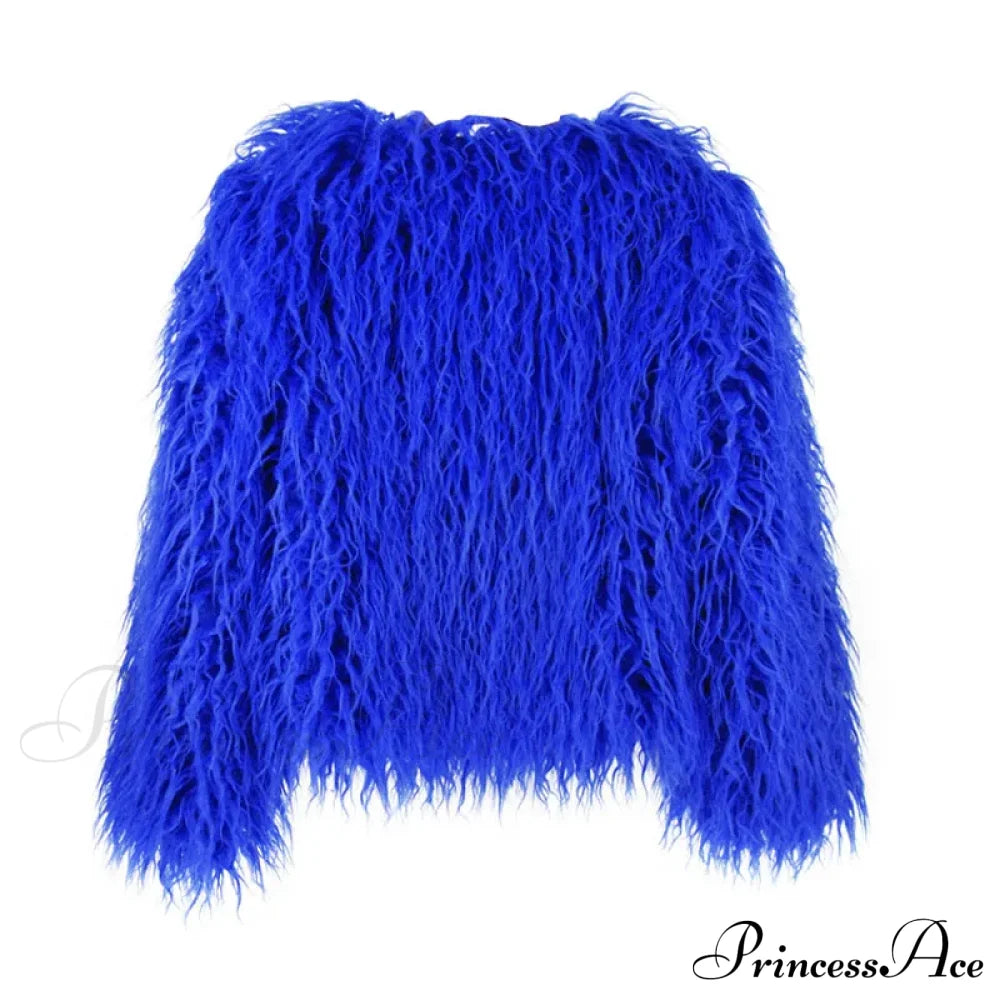 Fur Elegant Fringe Coat