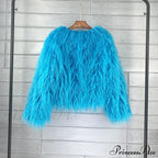 Fur Elegant Fringe Coat