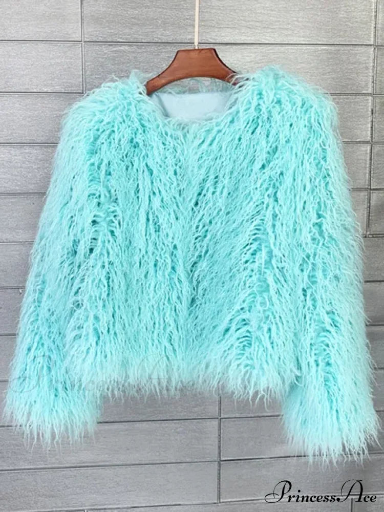Fur Elegant Fringe Coat