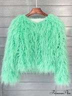 Fur Elegant Fringe Coat