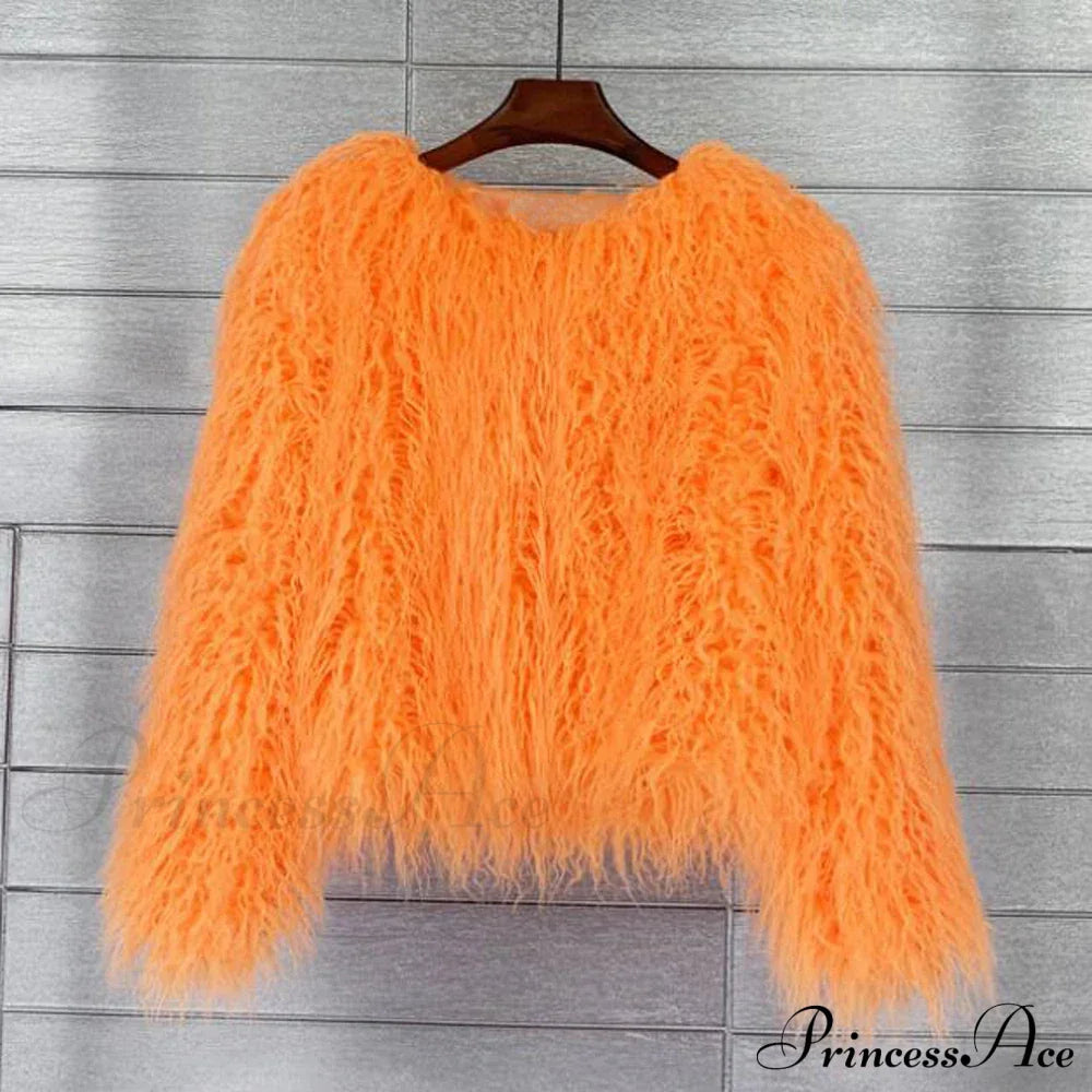 Fur Elegant Fringe Coat