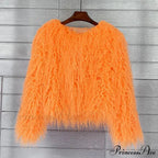 Fur Elegant Fringe Coat