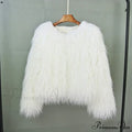 Fur Elegant Fringe Coat
