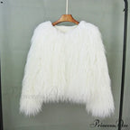 Fur Elegant Fringe Coat