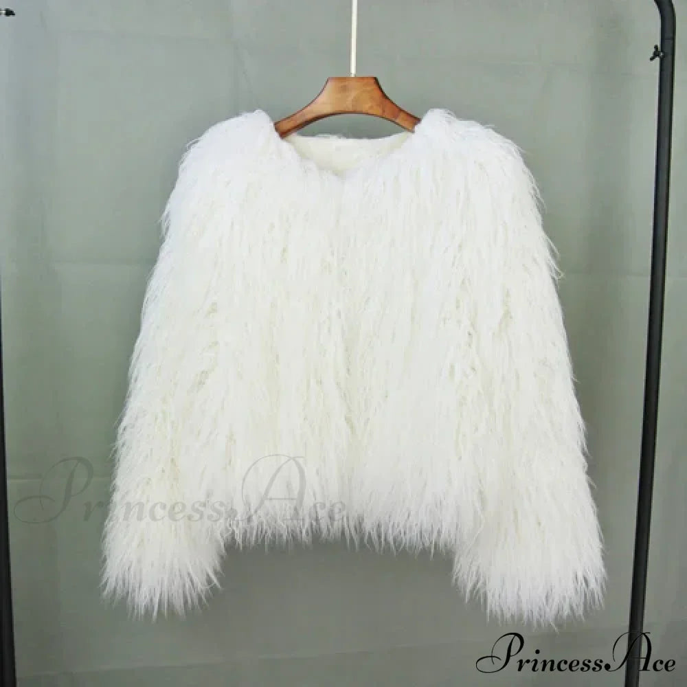 Fur Elegant Fringe Coat
