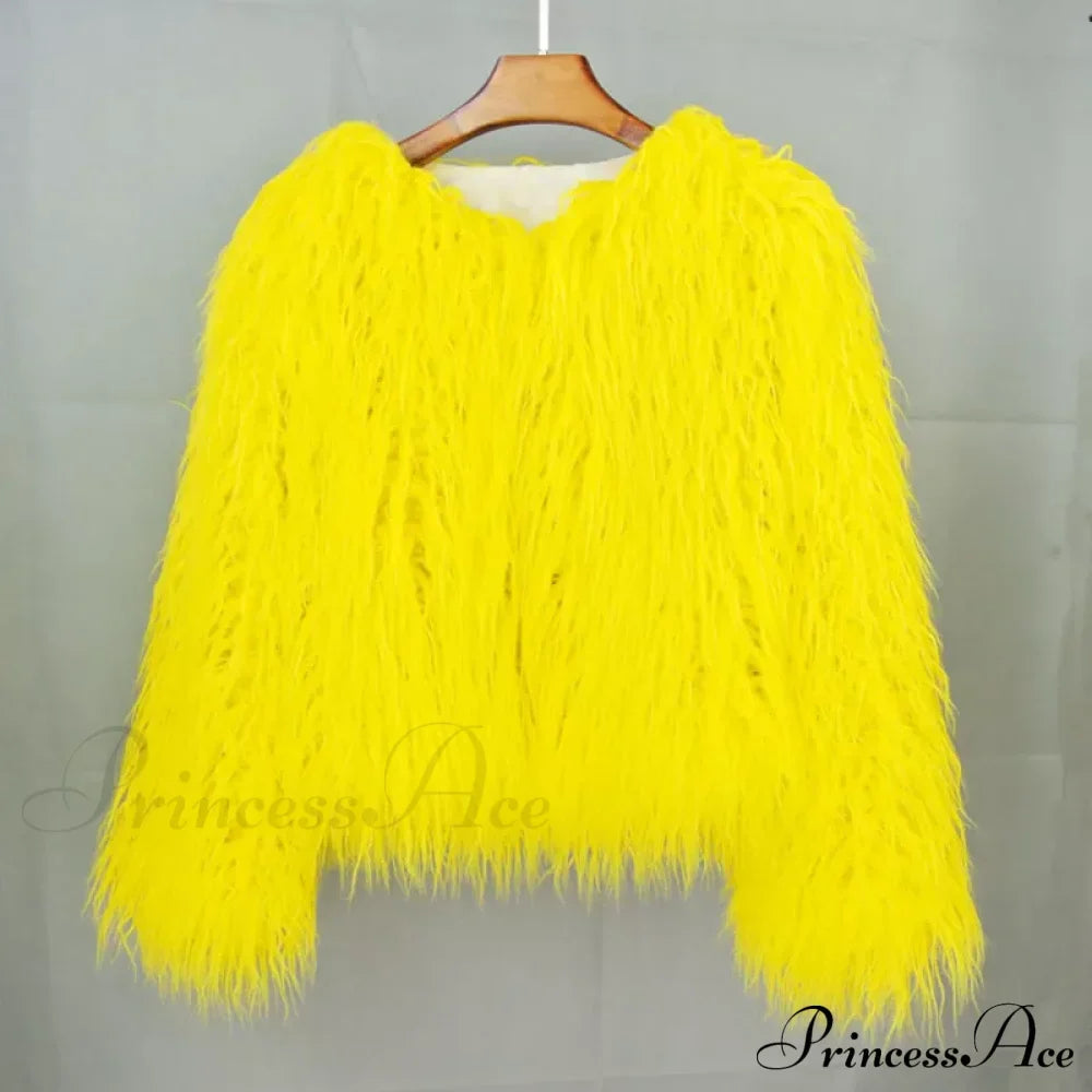 Fur Elegant Fringe Coat