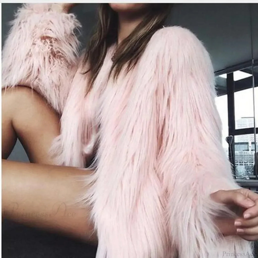 Fuzzy Thick Warm Fluffy Coat