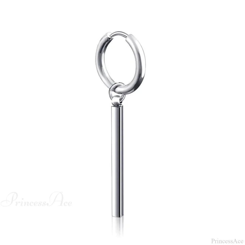 Genderless Punk Cross Fringe Chain Clip Earring