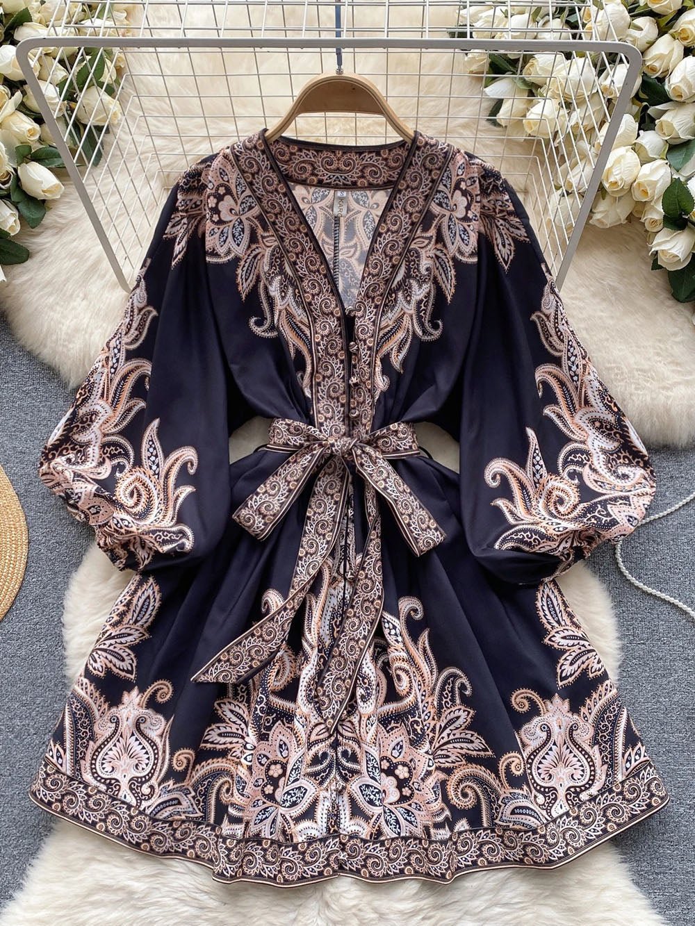 Genevieve Casual Mini Dress