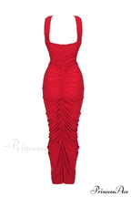 Genevieve Rose Stylish Ruched Dress