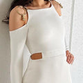 Genna Cold Shoulder Mini Dress