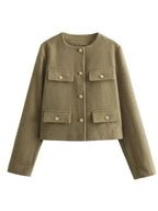 Georgia Long Sleeve Demi Coat