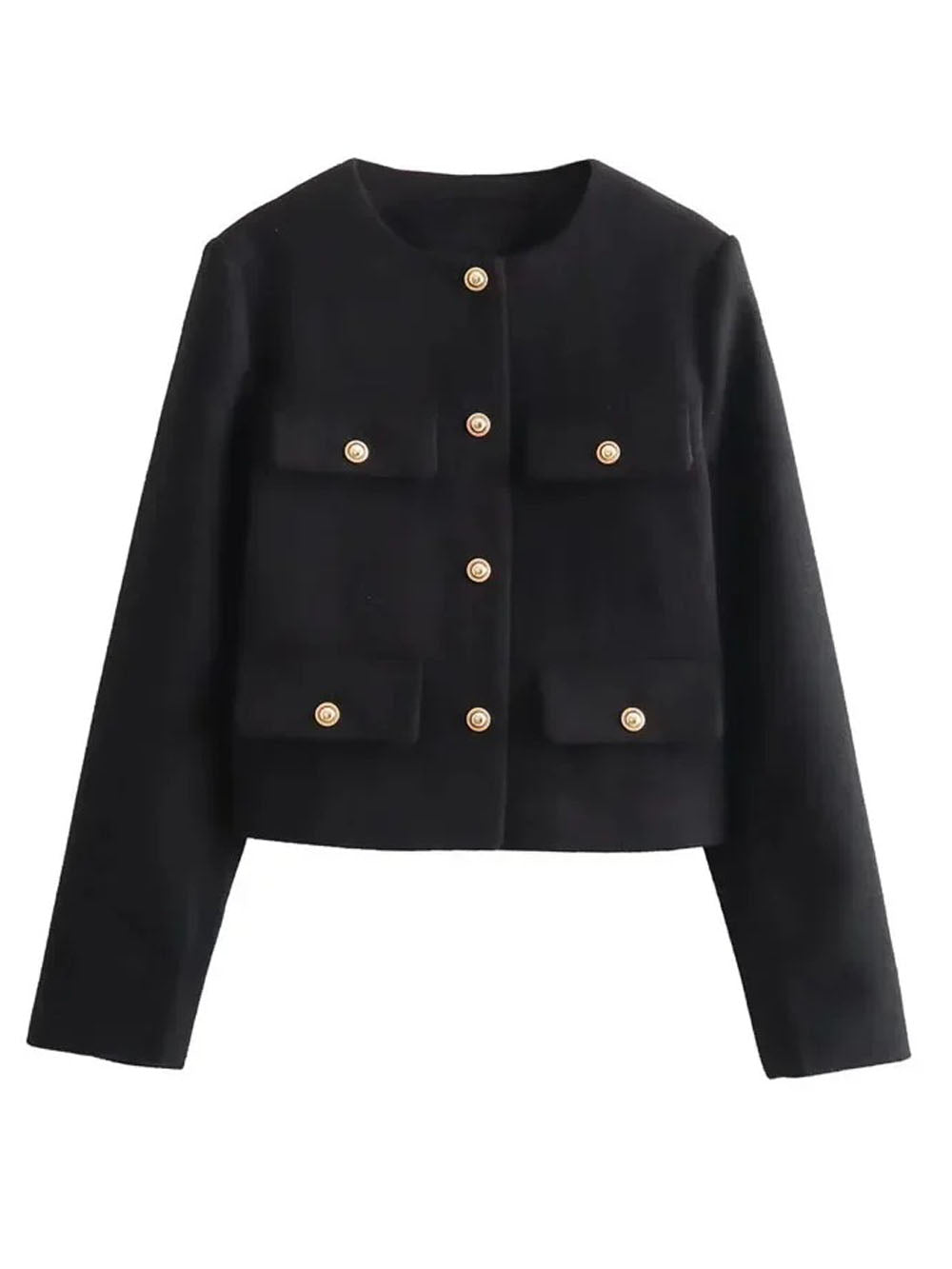 Georgia Long Sleeve Demi Coat