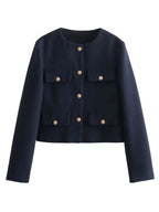 Georgia Long Sleeve Demi Coat