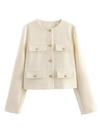 Georgia Long Sleeve Demi Coat