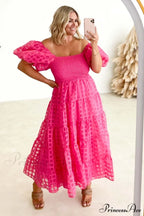 Gin Elegant Midi Dress