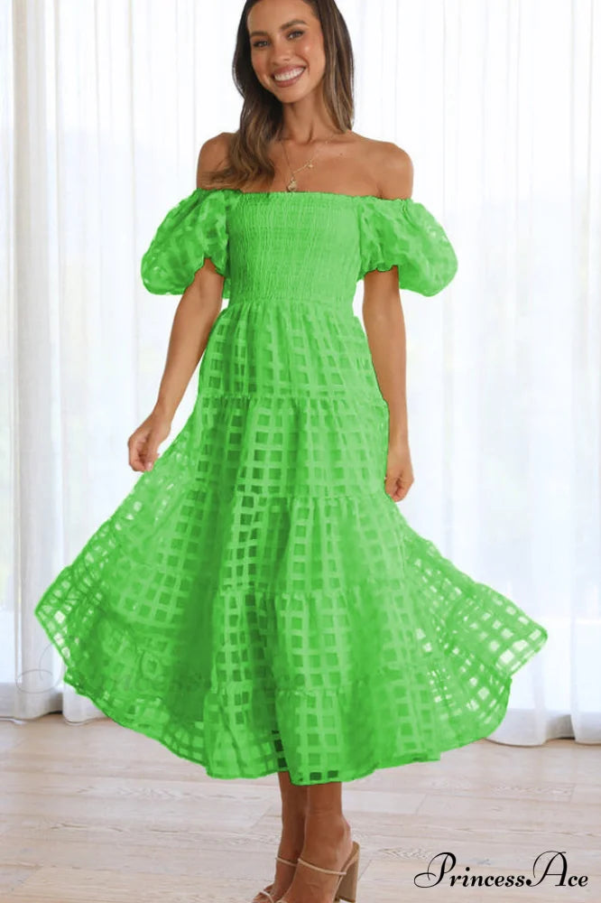 Gin Elegant Midi Dress