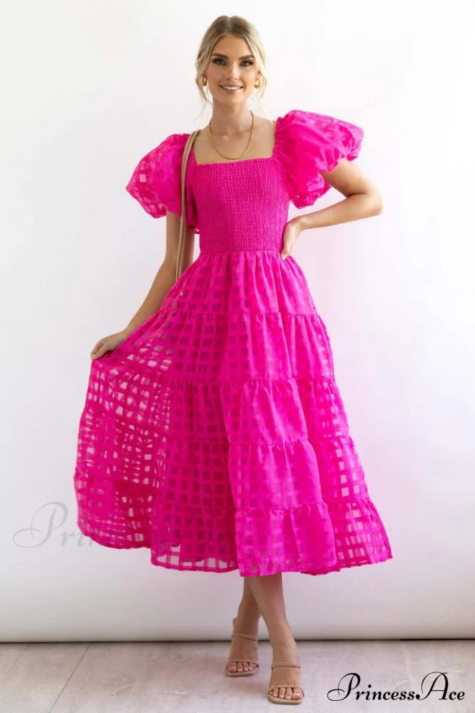 Gin Elegant Midi Dress