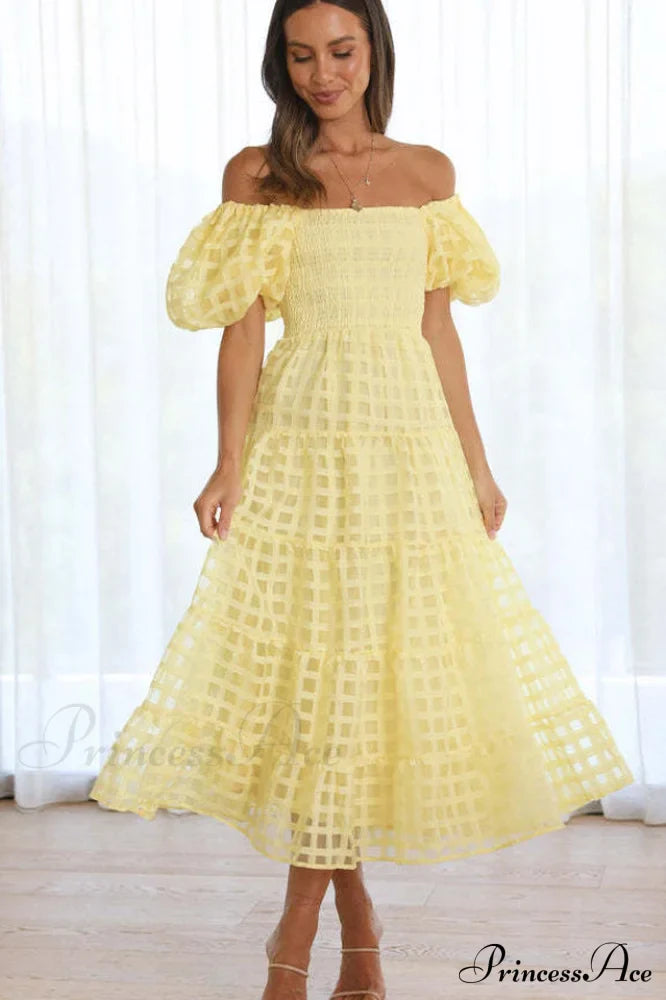 Gin Elegant Midi Dress